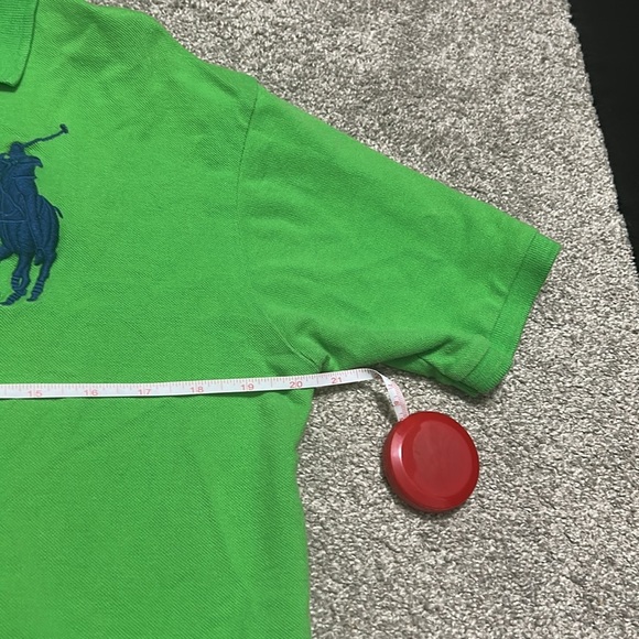 Vintage Polo Ralph Lauren Green Big Pony Polo - Picture 4 of 7
